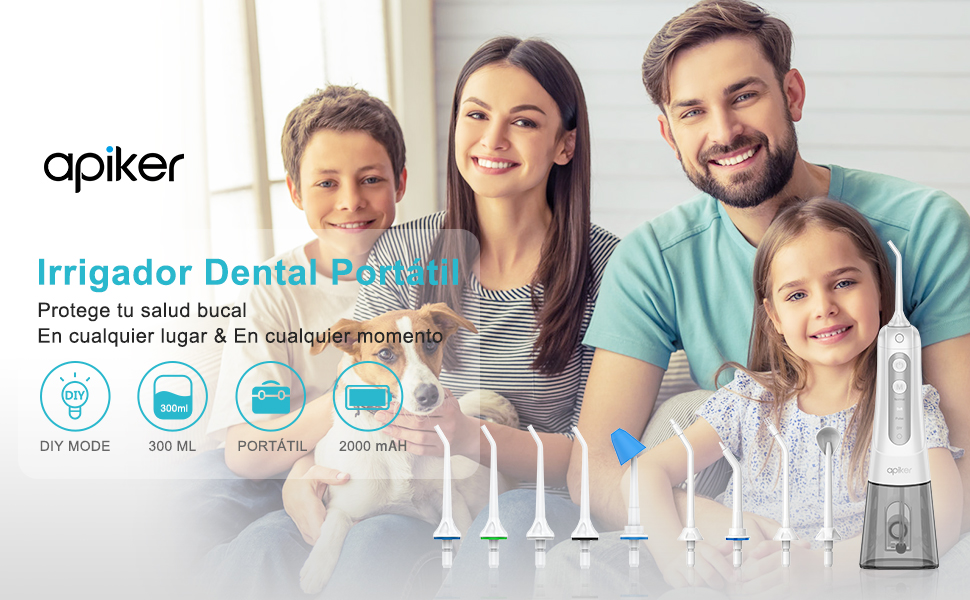 Tipos irrigadores dentales 